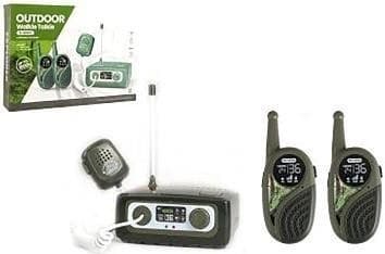 Artikkel Rinkinys Walkie Talkie med en radiostasjon