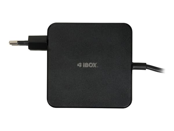 iBOX - USB-C strömadapter - AC 100-240 V - 100 Watt