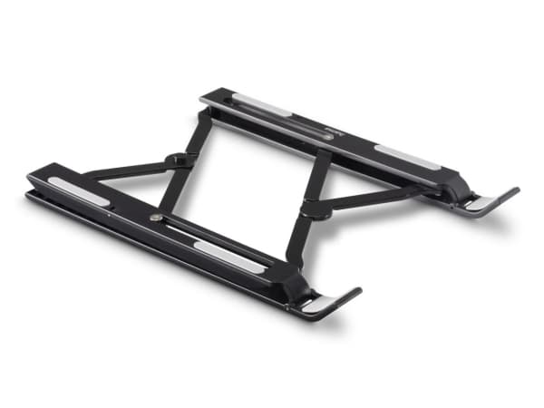 Hama Light, Ställ till bärbara datorer, Svart, Plast, 25,4 cm (10"), 39,6 cm (15.6"), 254 - 396,2 mm (10 - 15.6")