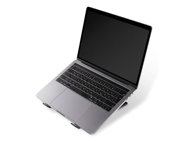 Hama Light, Ställ till bärbara datorer, Svart, Plast, 25,4 cm (10"), 39,6 cm (15.6"), 254 - 396,2 mm (10 - 15.6")
