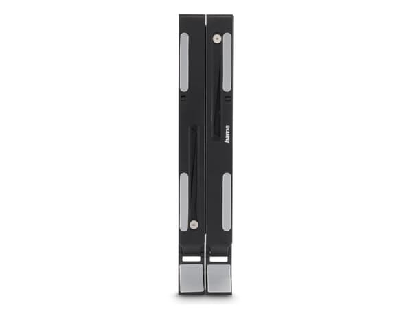 Hama Light, Ställ till bärbara datorer, Svart, Plast, 25,4 cm (10"), 39,6 cm (15.6"), 254 - 396,2 mm (10 - 15.6")