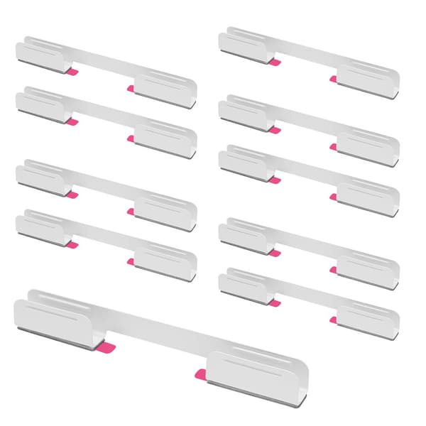Govee - Neon Rope Light 2 Clips, White  5-Pack for H61D5301 and H61D3301