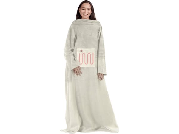Mad Monkey 2000120 elektrisk teppe Elektrisk oppvarmet teppe Beige Fleece