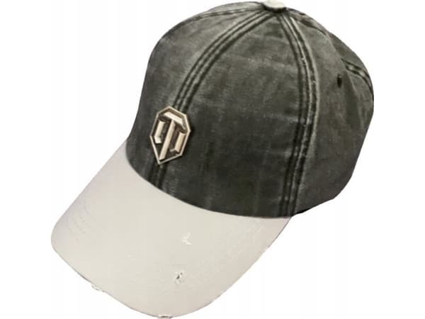 Cenega WoT Vintage, Kaikki, Lippis, Harmaa, Baseball-lippis, World of Tanks, Puuvilla, Puuvilla, Lippalakki