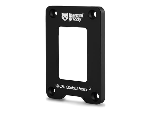 Thermal Grizzly TG-CF-I1851-V1, Frame upgrade kit, Aluminium, Black, LGA 1851, 71 mm, 51 mm