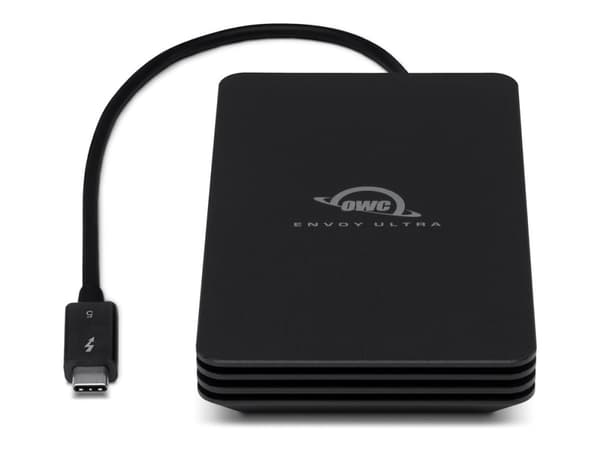OWC Envoy Ultra - SSD - 2 TB - extern (portabel) - M.2 NVMe - Thunderbolt 5 (USB-C kontakt) - svart