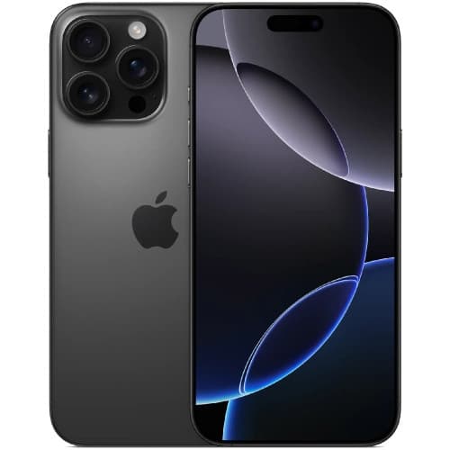 iPhone 16 Pro Max 256GB Black Titanium Svart
