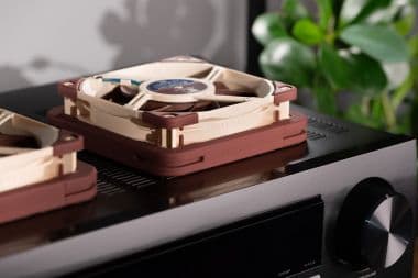 Noctua NV-MPG1, Vibrationshämmande tätning, Brun, Compatible with most square 120x25mm Noctua fans., 1 styck, 143 mm, 139 mm