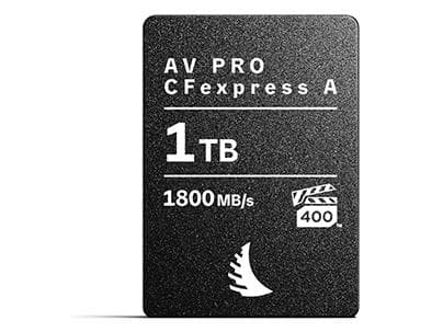 Angelbird Technologies AV PRO CFexpress A, 1 TB, CFexpress typ A, 1800 MB/s, 1650 MB/s, Magnetsäker, Temperaturbeständig, Svart