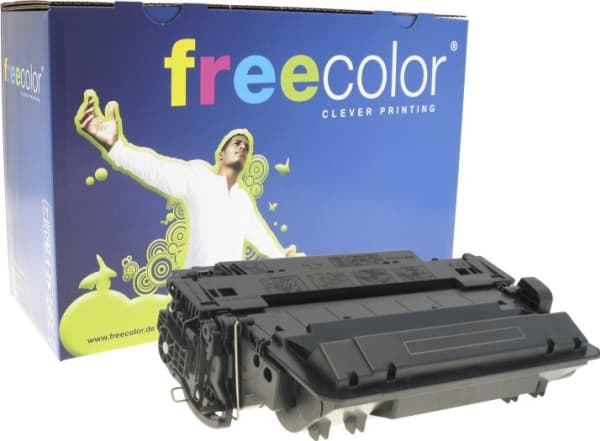 Freecolor - Värikasetti (korvaa HP CE255X) - 1 x musta - 19000 sivua - HP LaserJet Enterprise 500, flow MFP M525c, P3015, P3015d, P3015dn, P3015dn, P