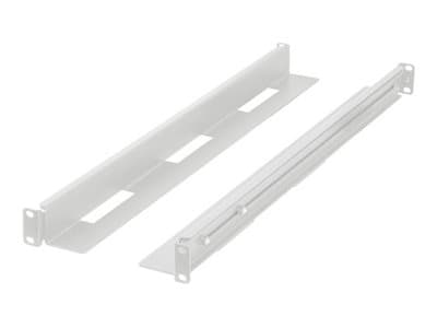 Lanberg - Monteringssett for rackskinne - sliding - grå, RAL 7035 - 1U - 19"