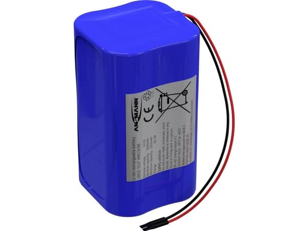 Ansmann 4S1P Batteripakke Celletal: 4 Batteristørrelse: 18650 Kabel Litium 14.4 V 3500 mAh
