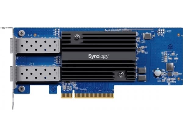 Synology E10G30-F2 - Nätverksadapter - PCIe 3.0 x8 låg profil - 10Gb Ethernet SFP+ x 2