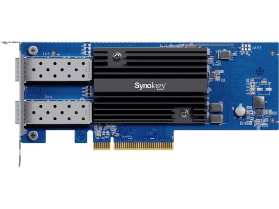 Synology E10G30-F2 - Nätverksadapter - PCIe 3.0 x8 låg profil - 10Gb Ethernet SFP+ x 2