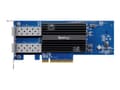 Miniatyrbild 1 av 4: Synology E10G30-F2 - Nätverksadapter - PCIe 3.0 x8 låg profil - 10Gb Ethernet SFP+ x 2