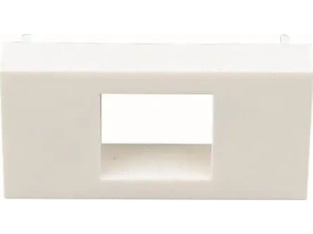 Adapter AV FULL Keystoneplate. 22.5x45 mm.