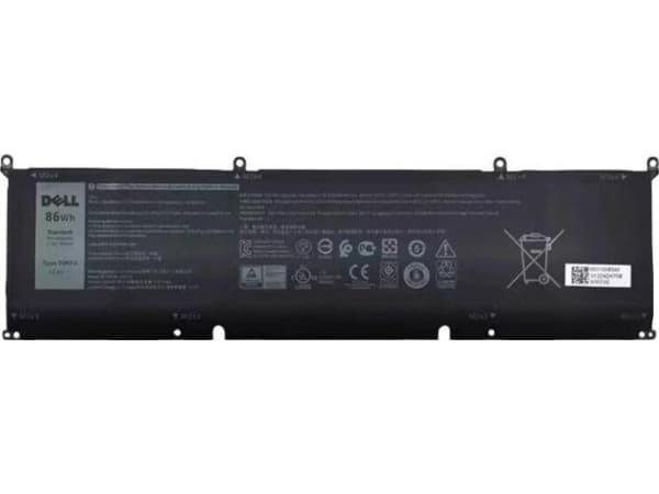 86Wh Lithium-ion battery, 6-cell design