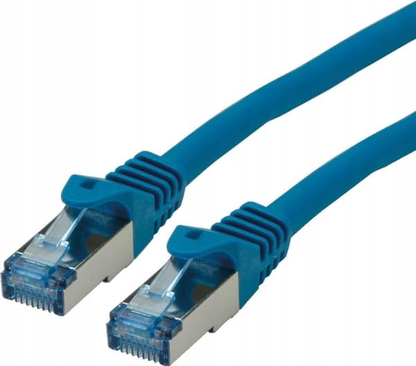 Roline ROLINE - Patch- Cable - RJ- 45 (M) to RJ- 45 (M) - 20 m - SFTP, PiMF - CAT 6a - blue (21.15.2849)
