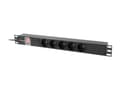 Pikkukuva 5 / 5: POWER STRIP RACK PDU 19" LANBERG 1U 10A 5X 230V PL 2M MUSTA C14
