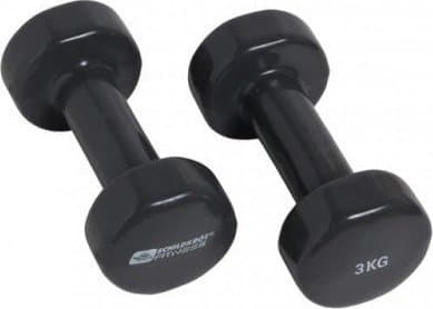 SCHILDKRÖT FITNESS Vinyyli käsipainot 3,0kg sarja