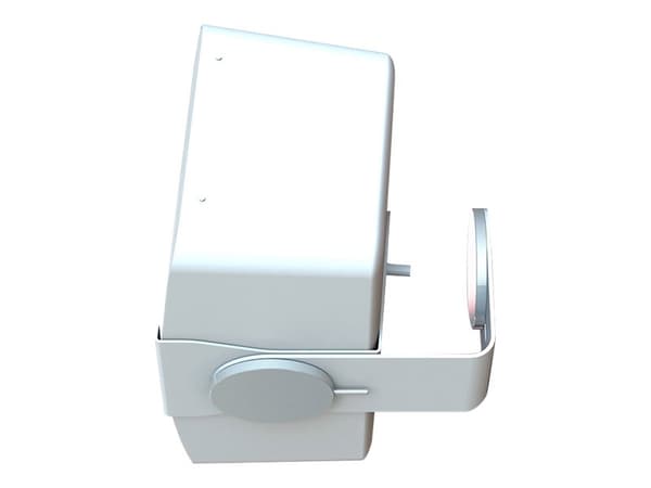 Multibrackets M - Monteringssett - for smart høyttaler - maskinert aluminium, laserkuttet stål - hvit - veggmonterbar - for Sonos PLAY:5