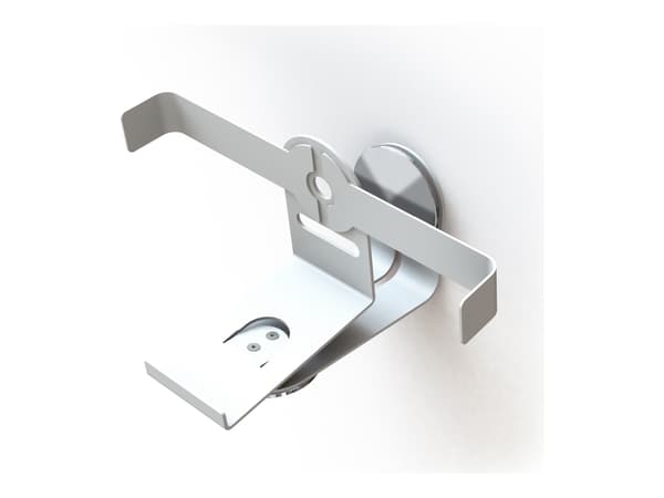 Multibrackets M - Monteringssett - for smart høyttaler - maskinert aluminium, laserkuttet stål - hvit - veggmonterbar - for Sonos PLAY:5