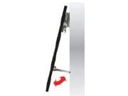Connectech CTB0107, 25 kg, 200 x 200 mm, 400 x 400 mm, Musta