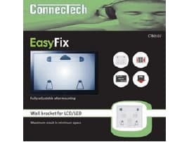 Connectech CTB0107, 25 kg, 200 x 200 mm, 400 x 400 mm, Musta