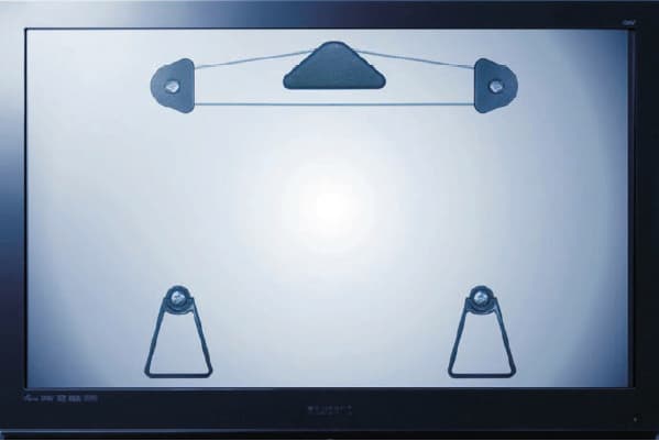 Connectech CTB0107, 25 kg, 200 x 200 mm, 400 x 400 mm, Musta musta