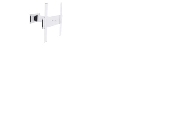 Sinox SWB5230, 94 cm (37"), 139,7 cm (55"), 35 kg, 400 x 400 mm, Aluminium, Hvid