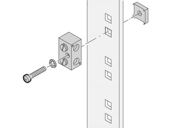 SCHROFF Jordklämma