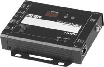ATEN HDMI över IP-sändare, 1920 x 1080 pixlar, Sändare för AV-utrustning, 100 m, Kabel, Svart