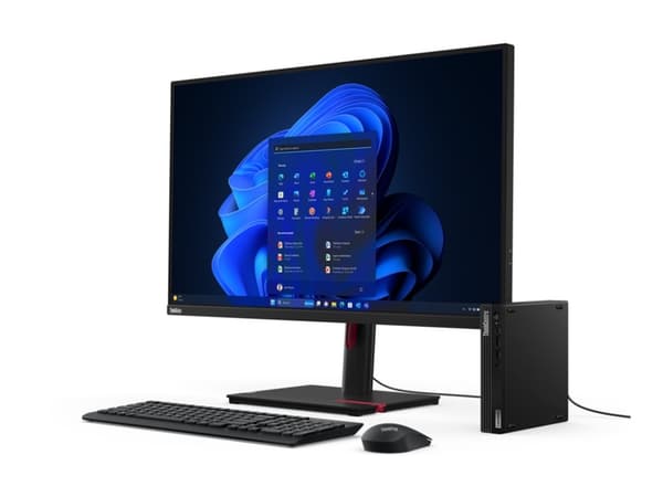 Lenovo ThinkCentre M70q Gen 5, Intel® Core™ i3, i3-14100T, 8 GB, 256 GB, Windows 11 Pro, 64-bit
