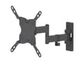 Miniatyrbilde 1 av 2: Manhattan 461405, 75 x 75 mm, 200 x 200 mm, -12 - 5°, -45 - 45°, Stål, Sort