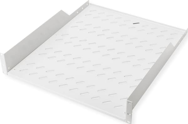ROLINE 26.21.0022, Hylla till rackskåp, Grå, Stål, 25 kg, 1U, 48,3 cm (19")
