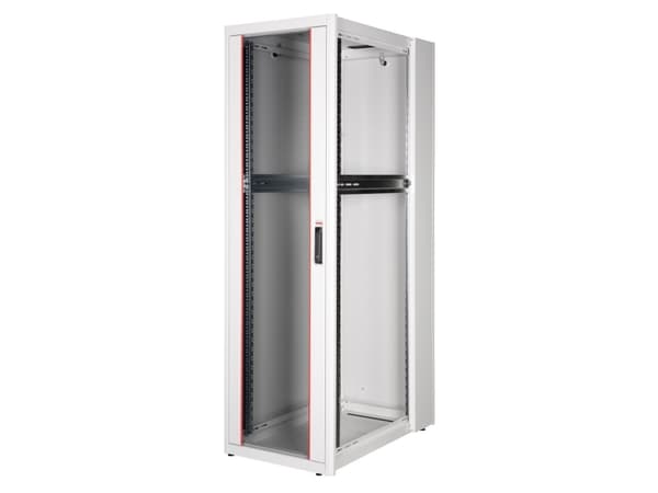 ROLINE 26.21.0040, Fristående rack, 42U, 600 kg, Kuggskenor, Justerbara fötter, 94 kg