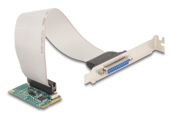 Delock - Parallelladapter - PCIe 1.2 Full Mini Card lav profil - IEEE 1284 x 1