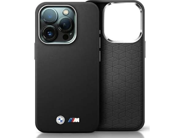 BMW BMW BMHCP16S23PMWK iPhone 16 6.1" czarny/black hardcase M Smooth Full Wrapped Metal