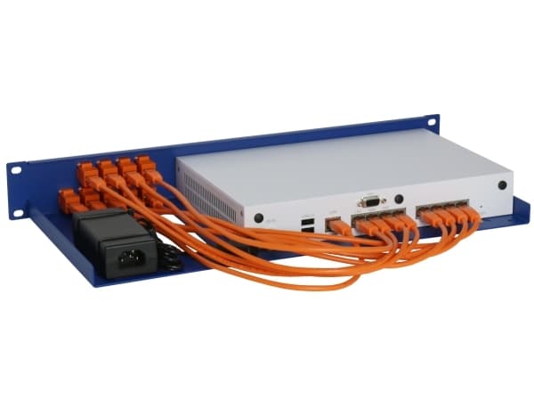 Rackmount.IT RM-SR-T2, Kiinnityskiinnike, Sininen, 2U, 0,5 m, 19", Sophos SG/XG 125 Sophos SG/XG 135