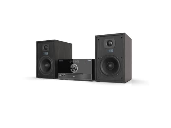 Aiwa MSBTU-600, Kodin audio mikrojärjestelmä, Sort, Bakke, 50 W, RCA, FM