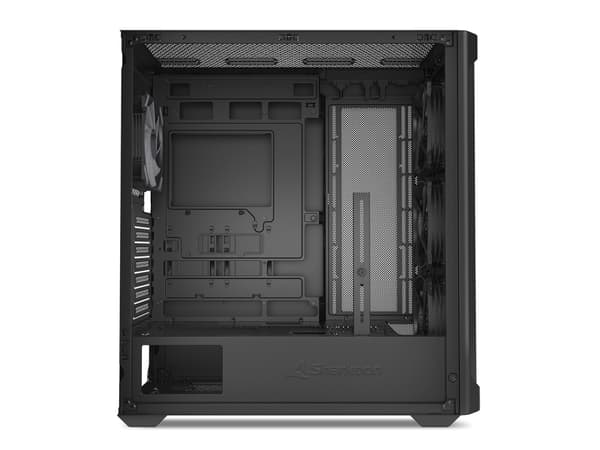 Sharkoon AK4W RGB Strip, Midi Tower, PC, Svart, ATX, micro ATX, Mini-ITX, Metall, Multi