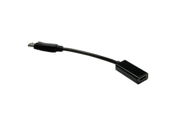 Adapter AV Value DisplayPort - HDMI czarny (JAB-2083187)