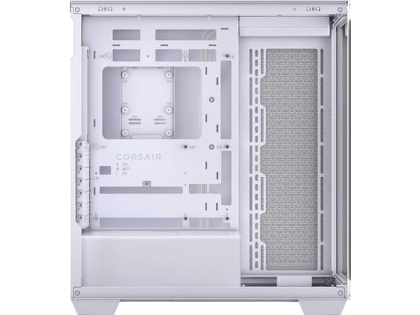 Corsair 3500X, Midi-torni, PC, valkoinen, EATX, pelaaminen, 17 cm
