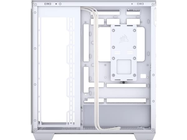 Corsair 3500X, Midi-torni, PC, valkoinen, EATX, pelaaminen, 17 cm