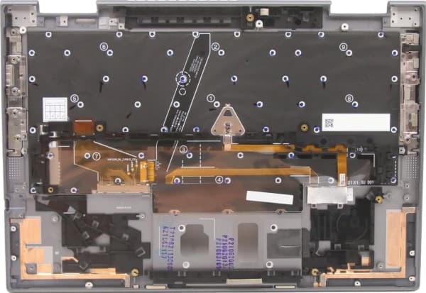Lenovo Keyboard bezel assembly with