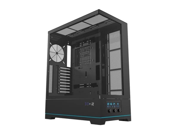 Darkflash DY451 tuulettimeton PC-kotelo (musta)