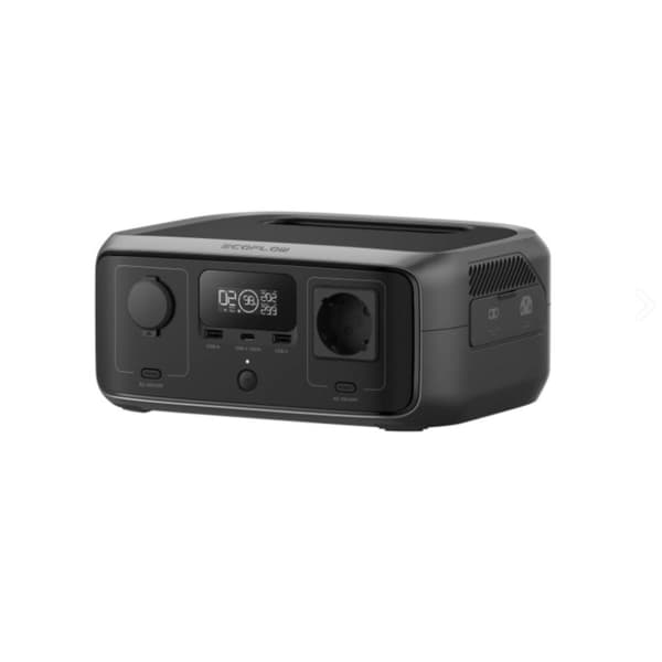 EcoFlow - River 3 UPS Portable Power Station Svart