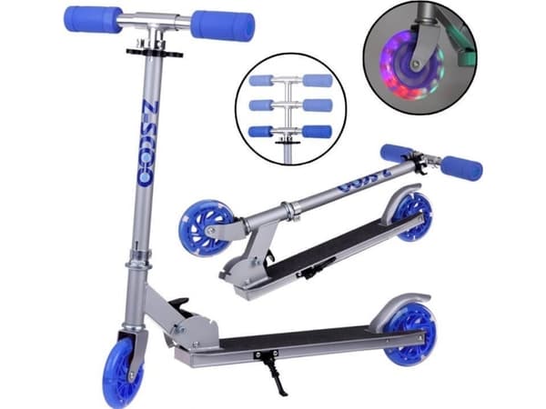 Scooter Jokomisiada Lett sammenleggbar scooter med glødende hjul Perfekt for barn SP0786