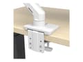 Miniatyrbilde 3 av 5: Ergotron HX - Monteringssett (bordklemfeste med base) - hvit - for P/N: 45-693-216