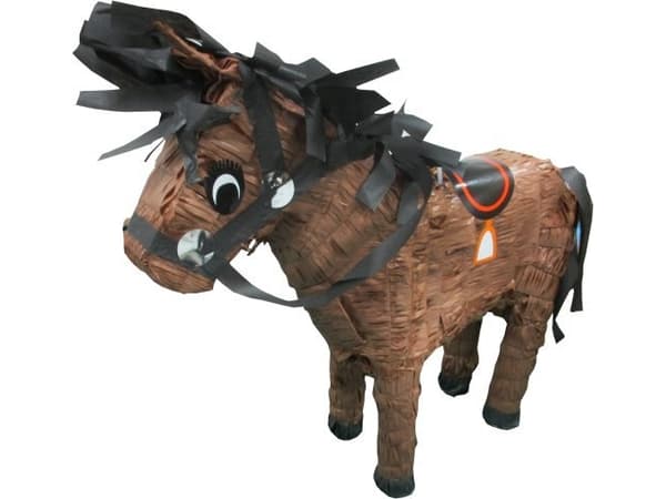 Piñata horse paper 53.9x43.8x17.7cm
